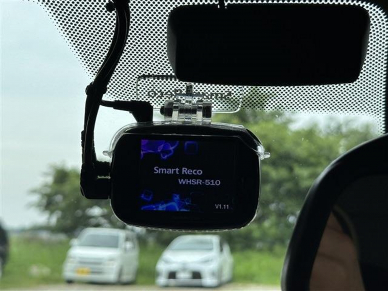 万が一の時でも安心のドライブレコーダー♪