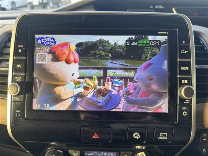 いつでも高画質なフルセグテレビが楽しめます♪