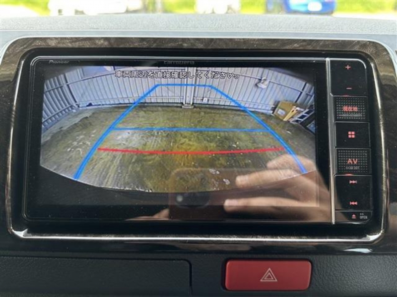 駐車の際に安心なバックカメラ付き♪