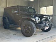 ジープ ラングラー アンリミテッド サハラ 4WD 社外17インチAW オールテレイン ウィンチ