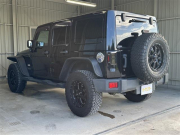 ジープ ラングラー アンリミテッド サハラ 4WD 社外17インチAW オールテレイン ウィンチ