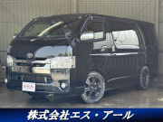トヨタ ハイエースバン 2.0 スーパーGL ダークプライムII ロングボディ　社外17インチAW　社外ベッドキット